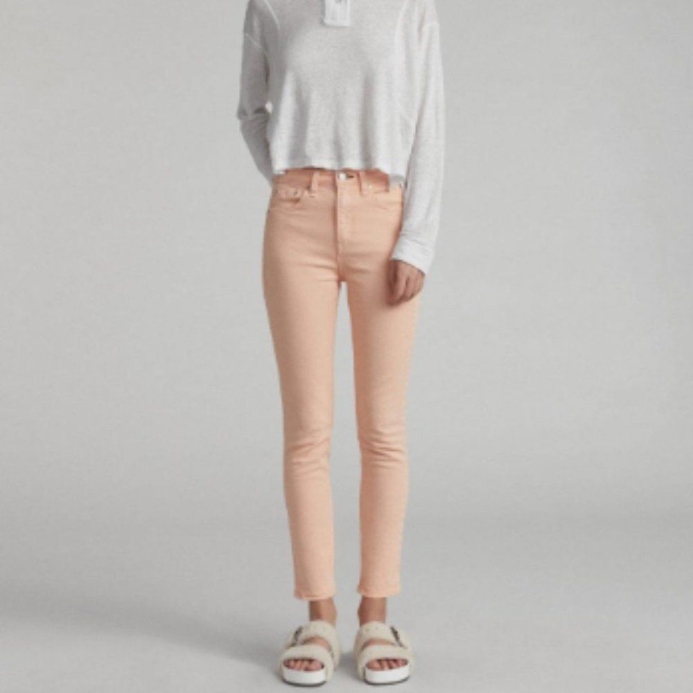 Rag & Bone High Rise Skinny Jeans NWT Size 25 - Picture 4 of 15